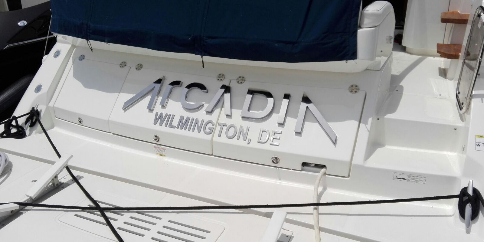 letras de acero ARCADIA